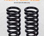 3&quot; Front Lowering Coil Springs Drop Kit For Chevy C10 GMC C15 1963-1987 - $237.59