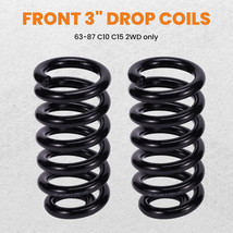 3&quot; Front Lowering Coil Springs Drop Kit For Chevy C10 GMC C15 1963-1987 - £186.65 GBP