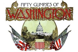 Fifty Glimpses of Washington D.C. - Art Print - £17.32 GBP+