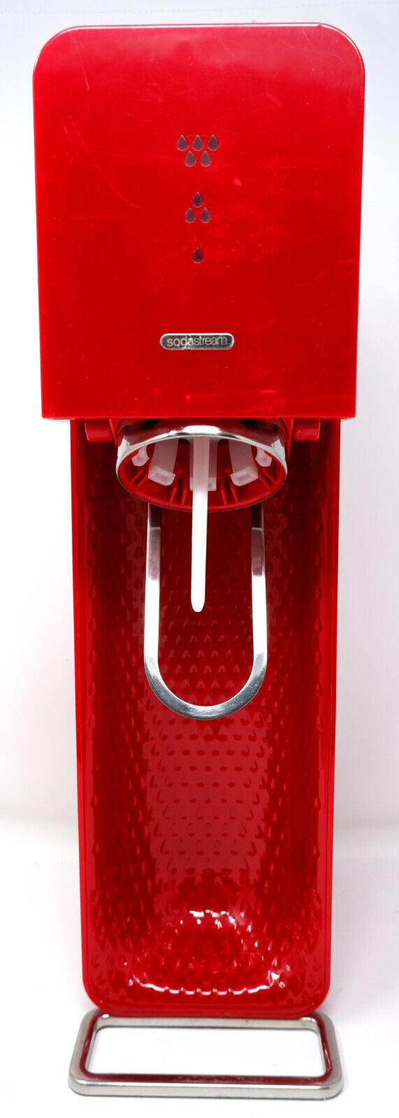 SODASTREAM SOURCE RED CARBONATING SODA MAKING MACHINE - FOR PARTS! - $25.48