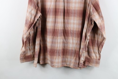 Vtg Y2K Carhartt Womens 2X Loose Fit Rugged Flex Flannel Collared Button Shirt Item image 14