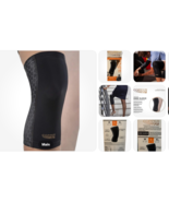 original Copper Fit CF2KNLG6 Knee Compression Sleeve - Black - $8.79