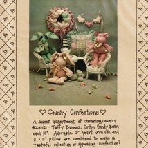 Vintage Toy Sewing Pattern Country Confections Minerva Jane&#39;s Place Uncut - $12.19