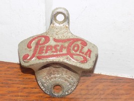 Vintage Pepsi Cola Metal Wall Bottle Opener Marked Germany on back - $23.76