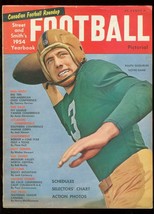 STREET AND SMITHS FOOTBALL PICTORIAL YEARBOOK 1954 NFL FN - $169.75