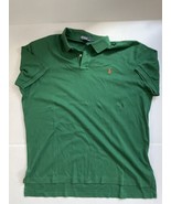 Polo Ralph Lauren Size XL Mens Green Polo Shirt Short Sleeve Casual Golf - £15.68 GBP