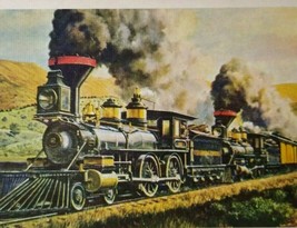 Virginia &amp; Truckee Railroad Card Locomotive Train #17 V&amp;T Genoa Reno Wild West - £14.90 GBP