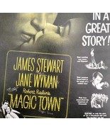 1947 Magic Town Movie Advertisement Jimmy Stewart Jane Wyman Riskin DWPP21 - $41.13 CAD