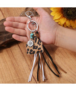 Turquoise Fringe Detail Key Chain - $35.58 CAD