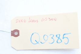 2006 LEXUS GS300 ECU ECM ENGINE CONTROL MODULE Q9385 image 12
