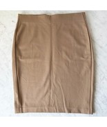 Dalia Butterscotch Brown Stretch Knit Skirt Slip On A Line - Women&#39;s Siz... - $439.90 MXN