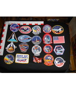 Space Shuttle Patch, Patches, set of 20 total patches NASA  - £19.53 GBP