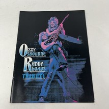 Ozzy Osbourne Randy Rhoads Tribute Tour Program Book 1987 Vintage RARE! - $93.47