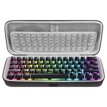 Geekria 60% Compact Keyboard Case, Hard Shell Travel Carrying Bag for 61 Keys Co - £32.76 GBP