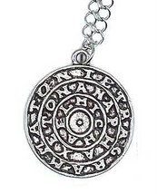 Solomon&#39;s Magic Discovery Pendant Silver Necklace with Amethyst, Sterling - $1,022.83 MXN