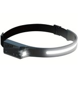 COB LED Headlamp USB Rechargeable Headlight Torch Work Light Bar Head Ba... - €5,94 EUR