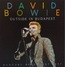 David Bowie Live Outside in Budapest on 8/14/97 Rare 2 CDs Broadcast Soundboard  - £15.98 GBP