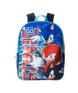 Licensed Kids Backpack 15 inch Sonic The Hedgehog Back to School NWT - $14.10