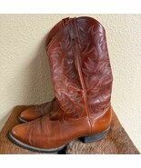 Ariat Men&#39;s 10EE Brown Leather Western Cowboy Boots Heritage R Toe Style... - $1,903.85 MXN