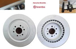 BREMBO OEM 6 Lug Rear Brake Rotors Rotor Cadillac CTS-V 03-07 &amp; STS-V 05... - $183.15