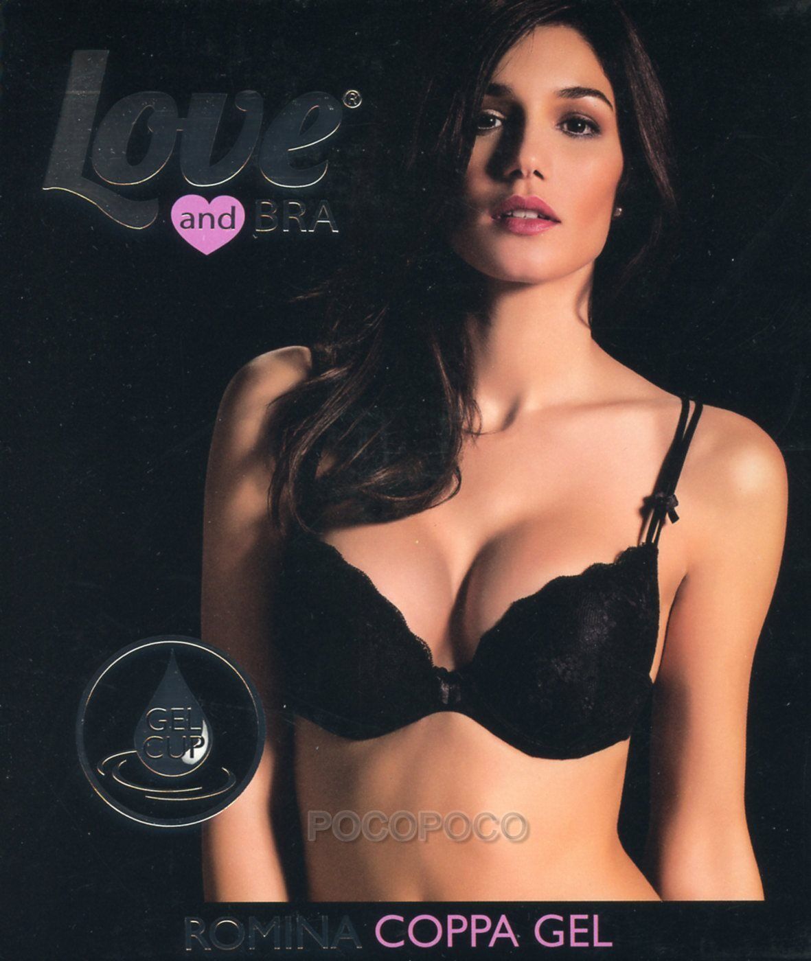 Balconette-Bh Spitze Gepolstert Coppa Gel Love and Bra Romina - $10.08+