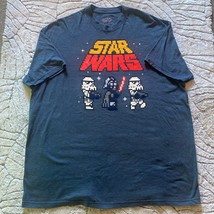 Fifth Sun Star Wars Pixel Vader Stormtroopers Shirt (2XL) - $8.60