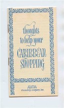 Alcoa Steamship Company Thoughts to Help Your Caribbean Shopping Brooklet 1956 - £17.40 GBP