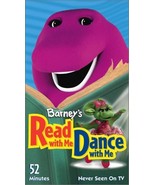 Barney&#39;s Read With Me Dance With Me [VHS] [VHS Tape] - $783.84 MXN