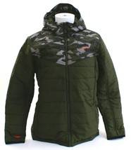 O&#39;Neill Transit Green Camo Insulated Zip Front Hooded Snow Jacket Men&#39;s NWT - £94.83 GBP+