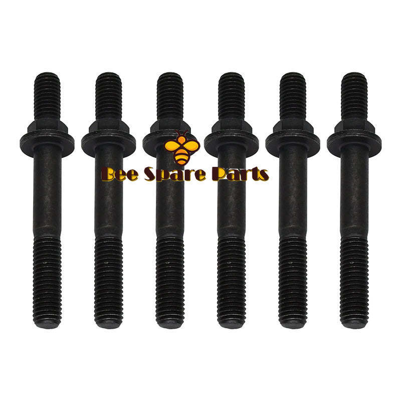 3944655 Exhaust Manifold Bolts Studded Flange Cap Screw 6 PCS Compatible... - $29.00