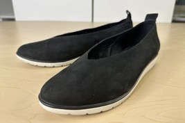 EILEEN FISHER Black Canoe Slip On Flat Ballet Shoes Womens 9 Excellent!!... - £29.68 GBP