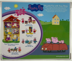 Peppa Pig - Little Rooms Playdate Fun Playset - £17.14 GBP