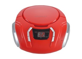 Retro Player Stereo Portable CD Player Radio Boombox With Am/fm System S... - $652.00 MXN+