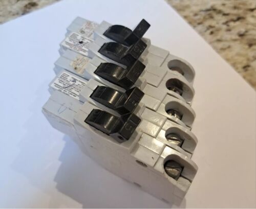 Lot Of 5 NC015 - Single Pole 15 Amp Federal Pioneer Stab-Lok Breakers⚡️ - $33.04