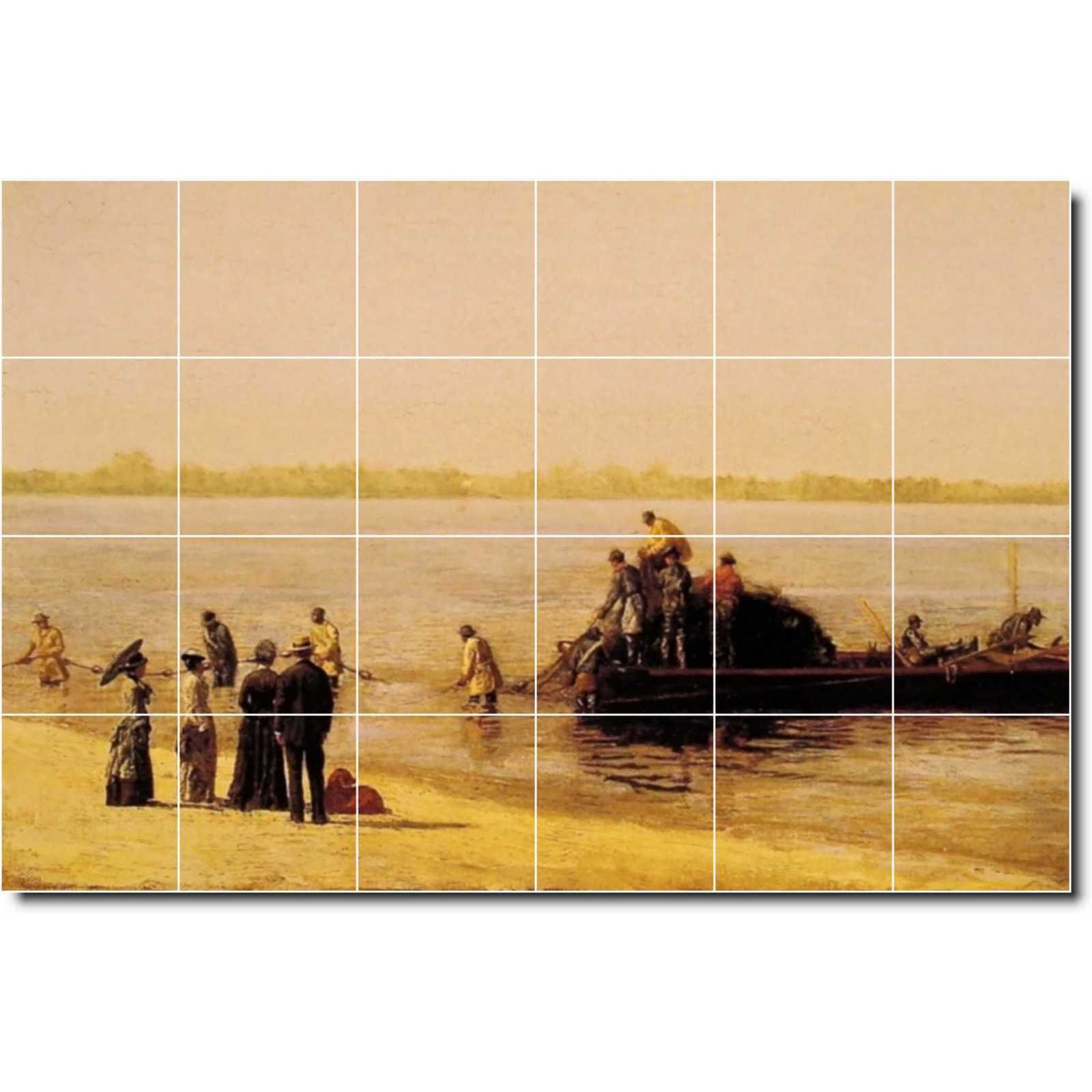 Eakins thomas shad fishing at gloucester on the deleware river