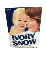 Vintage 1970&#39;s 1980s Ivory Snow Soap Box Giant Size 32 Oz Sealed. - £24.80 GBP