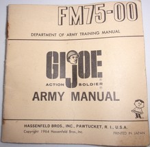 Vintage 1964 Hasbro GI Joe FM75-00 Army Manual - £4.70 GBP