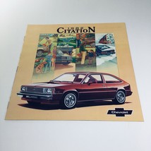 1982 Chevrolet Citation 4-Door Hatchback Sedan - August 1981 Car Sales Brochure - £8.39 GBP