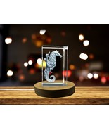 LED Base included | 3D Engraved Crystal Gift - the Iconic Statue of Lima - $489.84 MXN+
