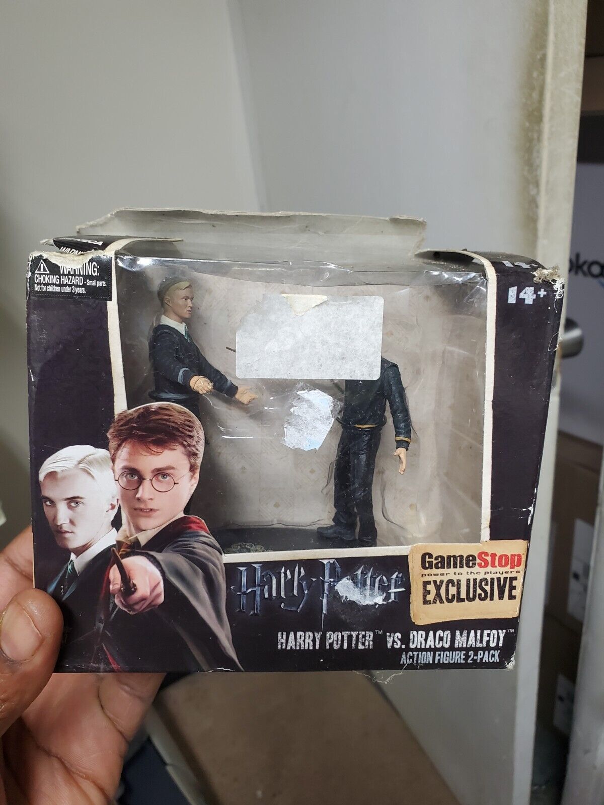 Harry Potter VS Draco Malfoy Action Figure 2 Pack GameStop Exclusive Neca - £21.49 GBP
