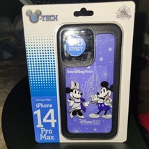 Disney-Tech 3D Effect For Use with iPhone 14 Pro Max Mickey and Minnie 100 Years - £19.57 GBP