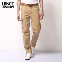  New 2019 Spring / Summer Men&#39;s Cargo Tactical Pants Casual Loose Style - $59.95
