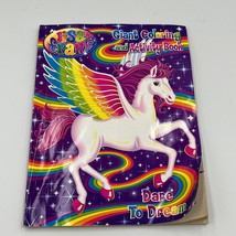 Lisa Frank Giant Coloring &amp; Activity Book ~ Dare to Dream Used - £7.57 GBP