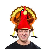 FORUM TURKEY TIME TURKEY THANKSGIVING PLUSH HAT ACCESSORY 65537 - $24.63