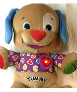Fisher Price 2007 Tummy Laugh N Learn Puppy Dog Toddler Educational ABC ... - $247.32 MXN