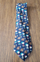 Peanuts Snoopy Golf Necktie Good Caddies Are Hard to Find 100% Silk - £7.87 GBP