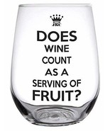 Santa Barbara Design Studio Does Wine Count As a Serving of Fruit? Steml... - £18.10 GBP