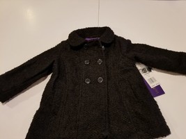 MADDEN GIRL Brand ~ Child&#39;s Size 18 Months ~ Black ~ Lined Coat - £29.98 GBP