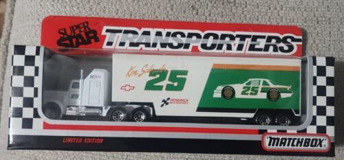 Primary image for Matchbox Ken Schrader 1991 Nascar Transporter Hendrick Motorsports