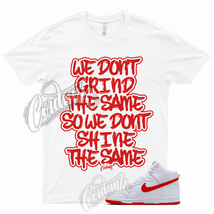 GRIND T Shirt to Match Dunk High Picante Red White Hi Retro - £18.15 GBP+